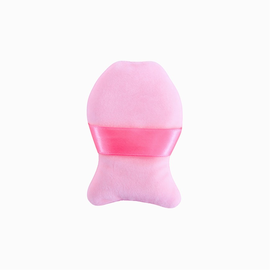 Fish-shaped velvet eco-friendly loose powder puff