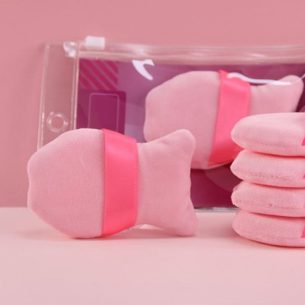 Fish-shaped velvet eco-friendly loose powder puff