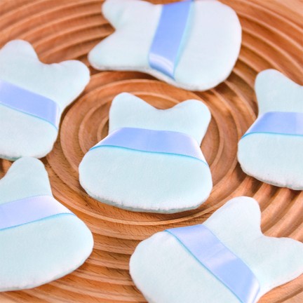 Ultra-soft reusable foundation powder puff