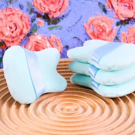 Ultra-soft reusable foundation powder puff