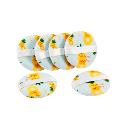 Mini double-sided round soft cushion powder puff