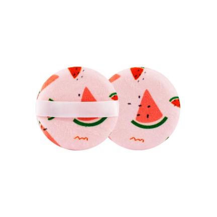 Mini double-sided round soft cushion powder puff
