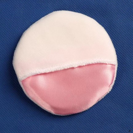 Hook-shaped loose powder cotton puff