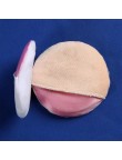 Hook-shaped loose powder cotton puff