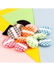 Wedge-shaped cotton ribbon makeup puff