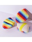 Double-sided printed cotton elastic band makeup sponge