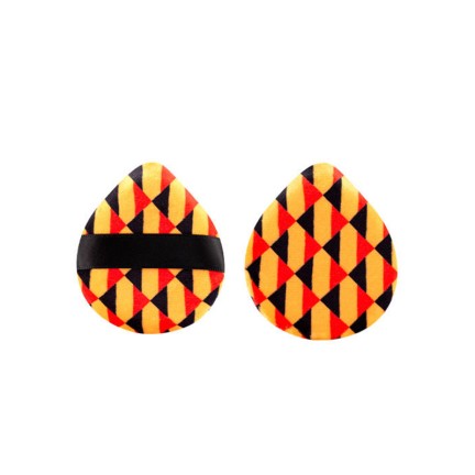 Cotton teardrop makeup puff