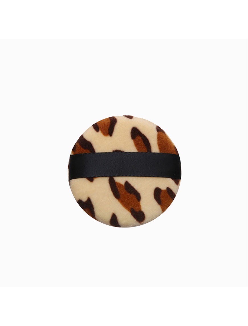 Leopard print round ultra-soft makeup sponge/powder puff